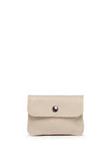 Portemonnee Caviar Leder Milano Beige caviar CA23092