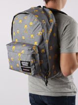 Rugzak 1 Compartiment Met 13" Laptopvak Eastpak Grijs eastpak x looney tunes K767LOO-vue-porte