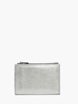 Portefeuille Leder Etincelle Iris�e Etrier Zilver etincelle irisee EETI619