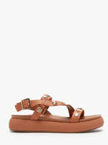 Sandalen Uit Leder Inuovo Groen women A96019