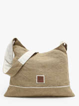 Handtas Naturel Le voyage en panier Beige naturel PM806