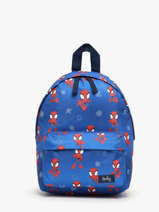 Mini Rugzak Spider man Blauw simply kind 4797