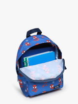 Mini Rugzak Spider man Blauw simply kind 4797-vue-porte