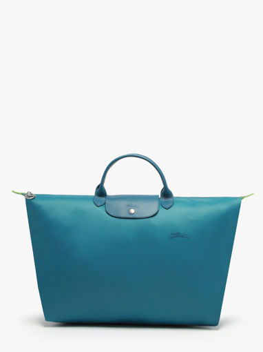 Longchamp Le pliage green Reistassen Blauw