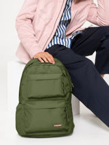 Rugzak 1 Compartiment Met 13" Laptopvak Eastpak Groen double casual EK0A5B7Y-vue-porte