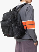 Rugzak 2 Compartimenten Met 15" Laptopvak Eastpak Zwart authentic K40F-vue-porte