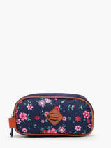 Pennenzak 2 Compartimenten Snowball Blauw liberty 46311