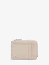 Portemonnee Met Kaarthouder Original N Leder Nathan baume Beige original n 217N
