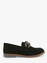Mocassins Marcia Uit Leder Aliwell Zwart women MARCIA