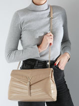 Cross Body Tas Privilege Valentino Bruin privilege VBS8DN09-vue-porte