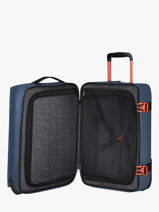 Reistas Voor Cabine Op Wieltjes Urban Track Urban Track American tourister Blauw urban track MD1201-vue-porte