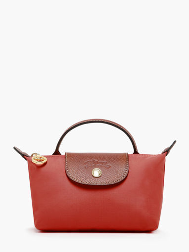 Longchamp Le pliage original Clutch Groen