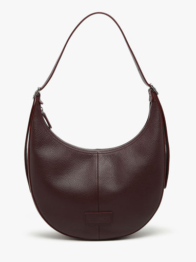 Longchamp Essential cuir Blauw