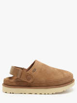 Slippers Uit Leder Ugg Bruin women 1138252