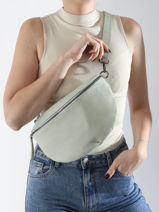 Heuptasje Caviar Leder Milano Groen caviar CA21123-vue-porte