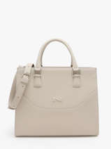 Handtas Event Leder Nathan baume Beige event 8