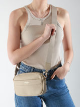 Cross Body Tas Brugge David jones Beige brugge CM7397-vue-porte