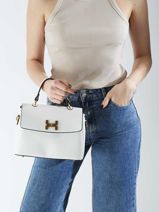 Cross Body Tas Grained Miniprix Wit grained DQ8688-vue-porte