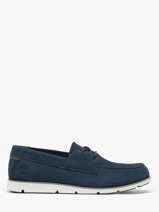 Mocassins Uit Leder Timberland Blauw men 42X7EP31