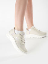 Sneakers Skechers Beige women 124836-vue-porte