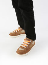 Sneakers Uit Leder Ugg Bruin men 1169493-vue-porte