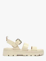 Sandalen Dalia Uit Leder Nuyou Beige accessoires 37103