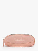 Pennenzak 2 Compartimenten Vintage Color Cameleon Roze vintage color - VIC-TROU