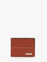 Portefeuille Stitchy Quiksilver Bruin wallets QYAA3243