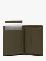 Portefeuille Smooth Leder Yves renard Groen smooth 15419-vue-porte