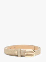 Riem Leder Milano Beige velvet VE25068
