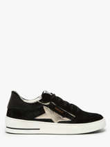 Sneakers Uit Leder Semerdjian Zwart women ALE