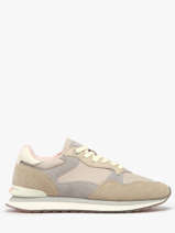 Sneakers Uit Leder Hoff Beige women 12402001