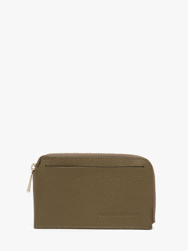 Longchamp Le foulonn� Kredietkaarthouder Bruin