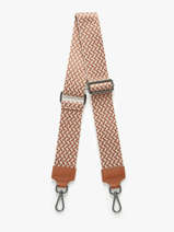 Schouderriem Caviar Milano Bruin caviar CA25ZZAN