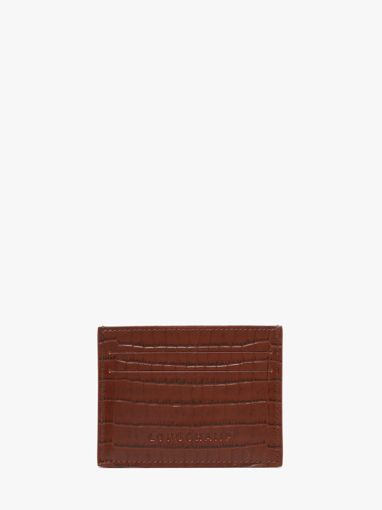 Longchamp Longchamp pocket croco Kredietkaarthouder Rood
