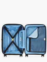 Uitbreidbare Handbagage Delsey Blauw lutece 3802801-vue-porte