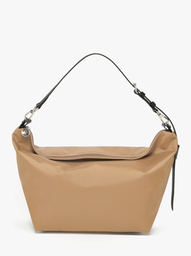 Longchamp Besace longchamp toile Schoudertas Bruin