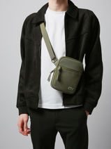 Cross Body Tas Lcst Lacoste Groen lcst NH3307LV-vue-porte