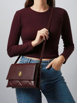 Cross Body Tas June Matelass� Laurent david Rood ld bags 885-vue-porte