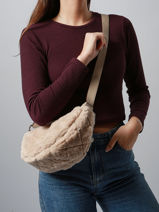 Cross Body Tas Gloria Laurent david Beige ld bags 968-vue-porte