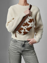 Heuptasje Milano Bruin mucca VM25061-vue-porte