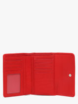 Portemonnee Ange Leder Arthur & aston Rood ange 239-vue-porte