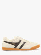 Sneakers Harrier Uit Leder Gola Beige men CMA192