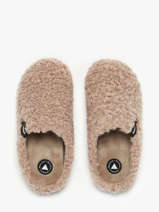 Pantoffels York Curly Verbenas Beige women 86050660