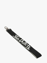 Sleutelhanger Von dutch Zwart accessoires KEYRING2-vue-porte