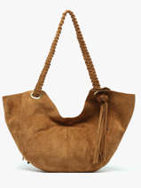 Schoudertas Maranta Fluweel Woomen Beige maranta WMAT11