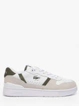Sneakers Uit Leder Lacoste Wit men 1SMA0168