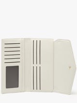 Portefeuille Saffiano David jones Wit saffiano P164-vue-porte