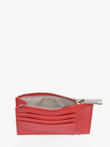 Portefeuille Paris Leder Lancaster Rood paris pm 22-vue-porte