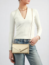 Clutch Miniprix Goud saffiano F5017-vue-porte